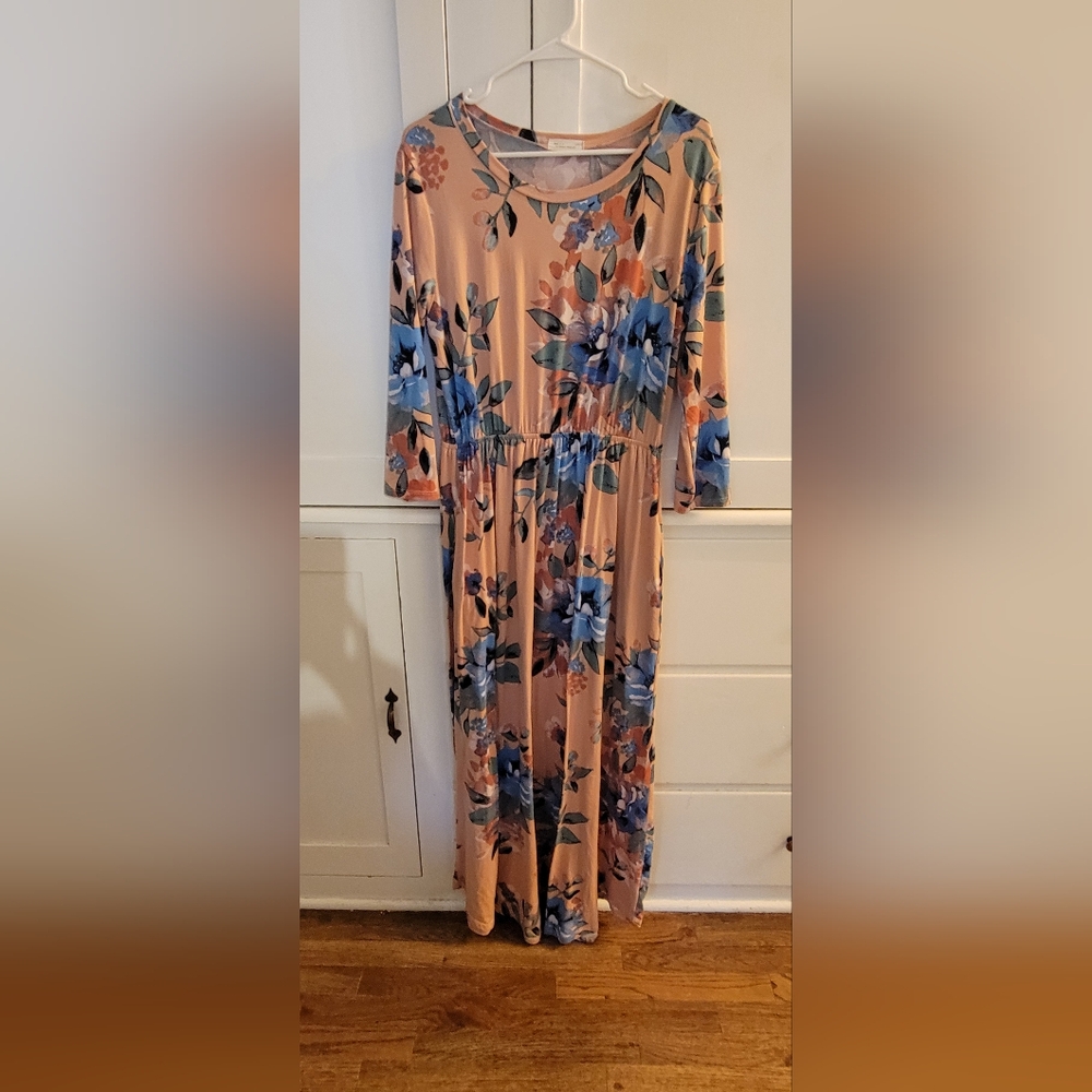 Reb & J. Floral Print Women's Dress - XL